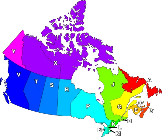 What Is the Postal Code Format of Canada?