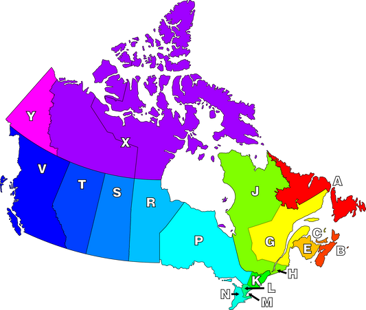 What Is the Postal Code Format of Canada?